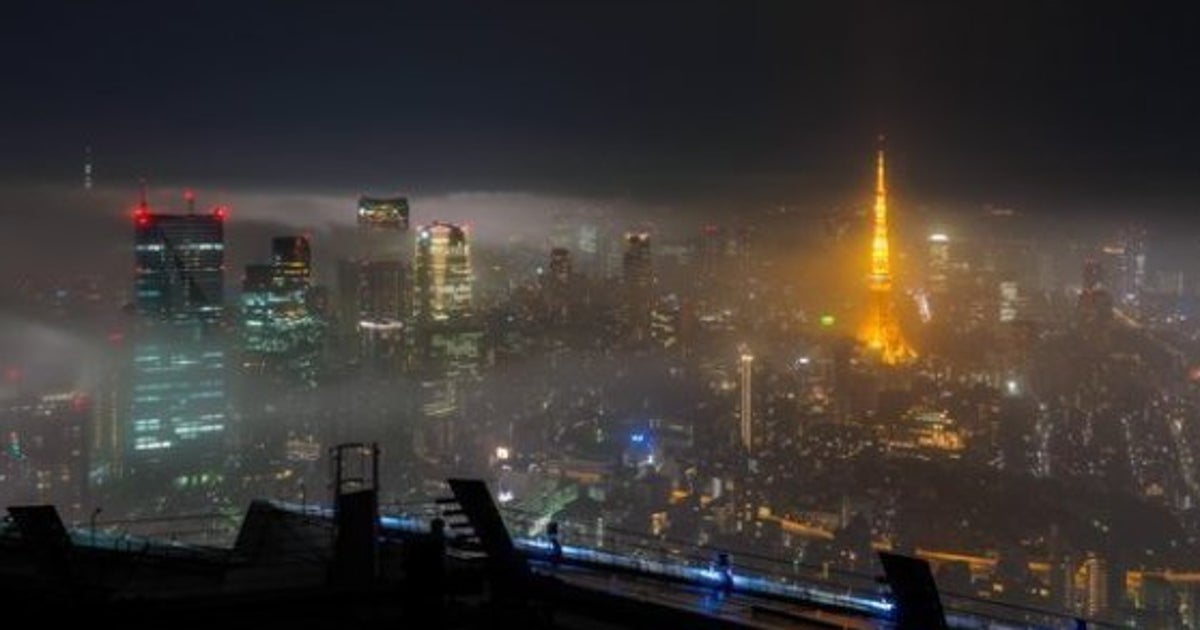 まるでブレードランナー 霧に包まれた東京タワーが幻想的すぎる ハフポスト