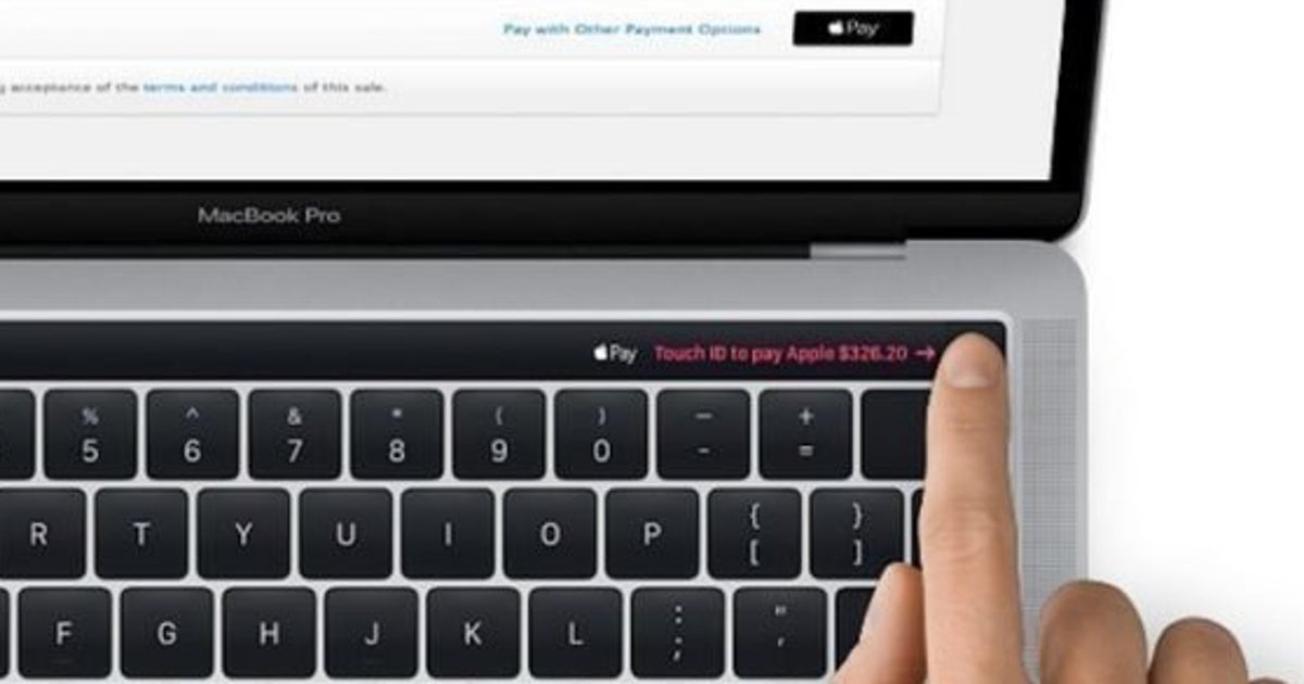 新MacBook Proの公式画像が流出。指紋センサーと「タッチ画面