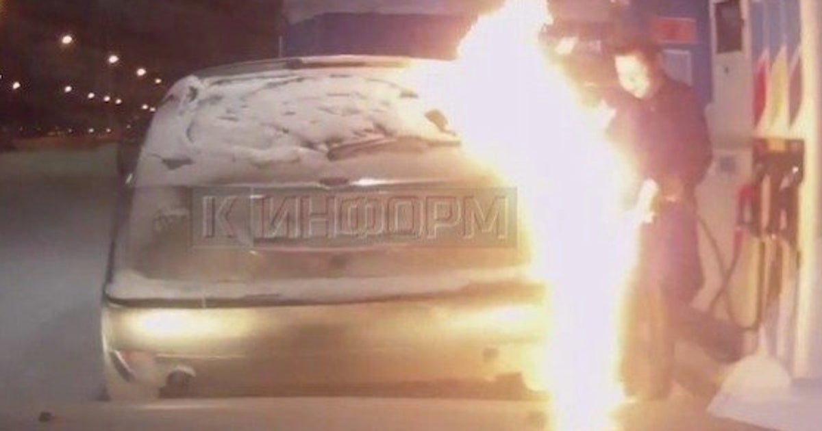 極寒ロシアのガソリンスタンドで 給油中ライターを近付けた結果 動画 ハフポスト 極寒ロシアのガソリンスタンドで 給油中ライターを近付けた結果 動画 ハフポスト