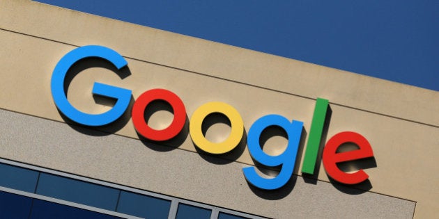 The Google logo is pictured atop an office building in Irvine, California, U.S. August 7, 2017. REUTERS/Mike Blake