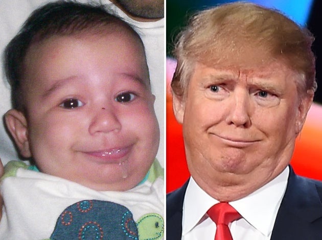 赤ちゃんが力んでいる顔は ドナルド トランプ氏に似ている 比較画像 ハフポスト