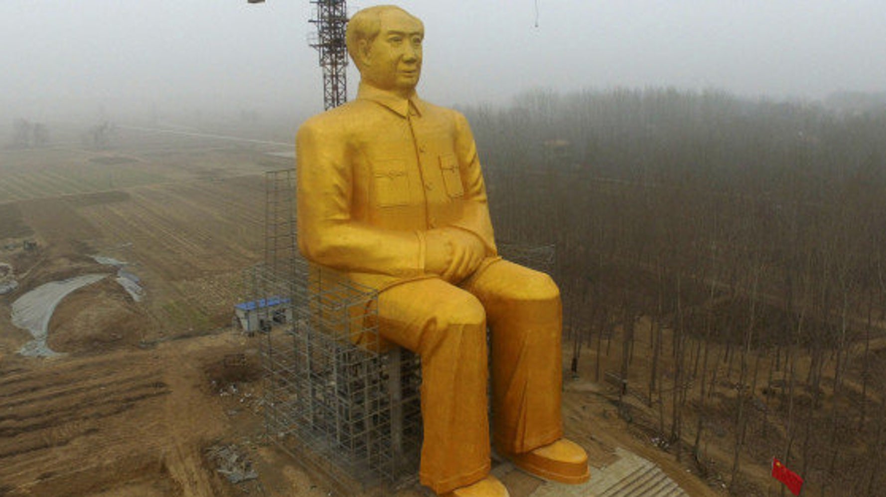 黄金の毛沢東像 突如解体 無許可建築だった ハフポスト News