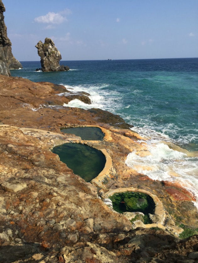 薩摩硫黄島の「東温泉」