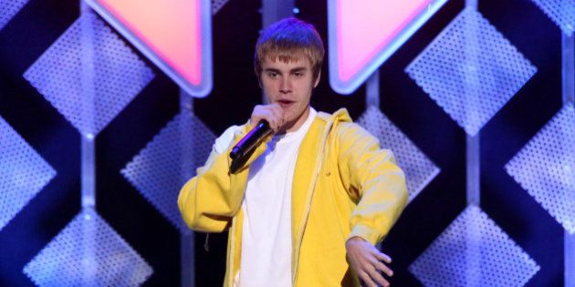 Justin Bieber performs at Z100's Jingle Ball in Manhattan, New York, U.S., December 9, 2016. REUTERS/Andrew Kelly