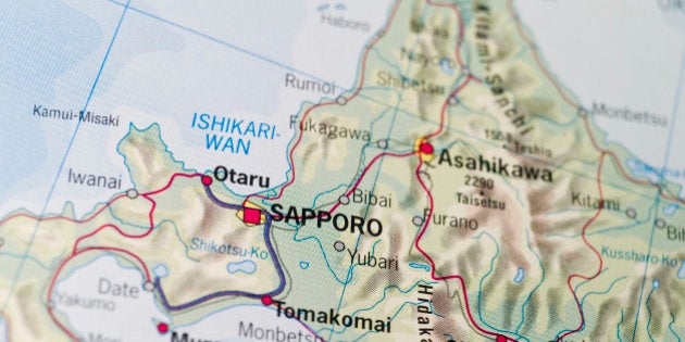 Map of Sapporo