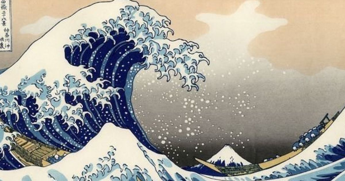 葛飾北斎 波の絵をマスターするのに30年かけていた 画像 ハフポスト 葛飾北斎 波の絵をマスターするのに30年かけていた 画像 ハフポスト