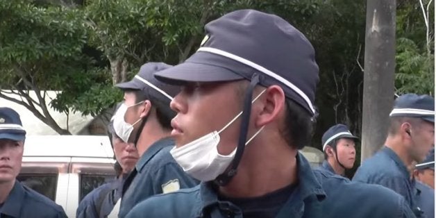 機動隊識別帽 （警察 出動服 SB8