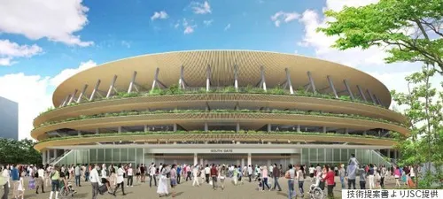 新国立競技場、聖火台の置き場なし 「要望聞いていない」とJSC 