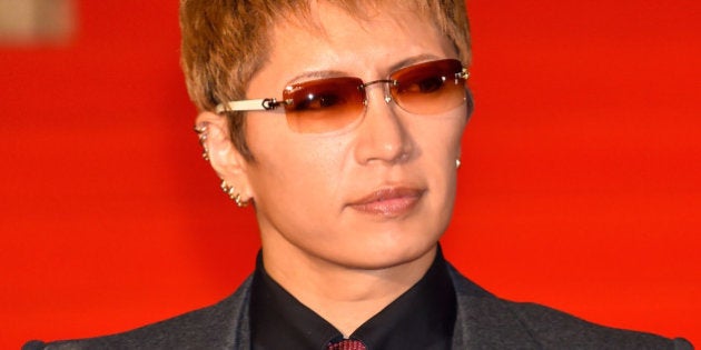 TOKYO, JAPAN - OCTOBER 22: Singer GACKT attends the opening ceremony of the Tokyo International Film Festival 2015 at Roppongi Hills on October 22, 2015 in Tokyo, Japan. (Photo by Koki Nagahama/Getty Images)