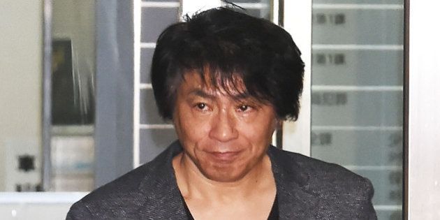 TOKYO, JAPAN - DECEMBER 19: Aska is seen leaving the Wangan Police Station on December 19, 2016 in Tokyo, Japan. Japanese singer Aska was released from the Wangan Police Station after being detained for alleged use of illegal stimulants. (Photo by Jun Sato/WireImage)