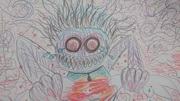 作家 中村うさぎさんが新宿二丁目で働くイラストレーターの絵に見たものとは みんな 泣きながら怪物になっていくのだ ハフポスト
