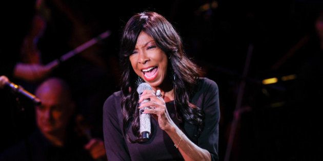 Singer Natalie Cole performs at
