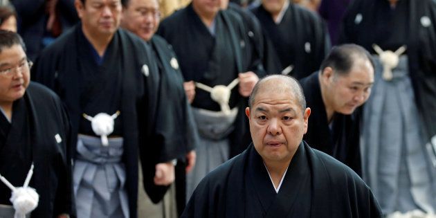 日本相撲協会の八角信芳理事長