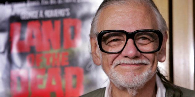 Director George A. Romero smiles at a special screening of Universal Pictures'