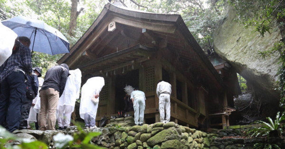 沖ノ島が女人禁制 男性も禁止 世界遺産登録で 逆転の発想 か ハフポスト