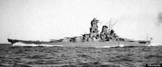 戦艦長門 沈没から70年 世界のビッグ7と讃えられた巨艦の姿 画像集 ハフポスト