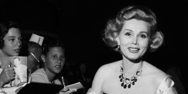 LOS ANGELES - CIRCA 1958: Actress Zsa Zsa Gabor in Los Angeles, California. (Photo by Earl Leaf/Michael Ochs Archives/Getty Images)