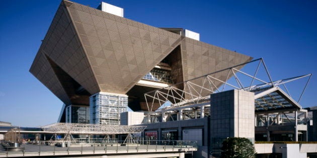 Big sight International Exhibition hall, Tokyo, Japan, Asia