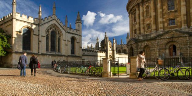 Radcliffe Camera and All Souls College, University of Oxford, England