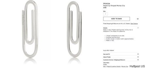 ネット限定】 PRADA（マネークリップ）のフリマアイテム一覧