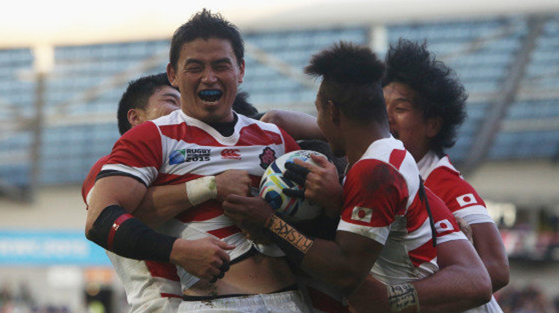 ラグビー日本代表 選手用ジャージ 15番 五郎丸歩 ラグビー