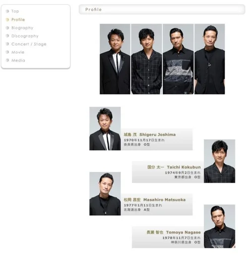 品数豊富！ 山口達也さんの写真、ジャニーズ公式サイトから消える アイドル