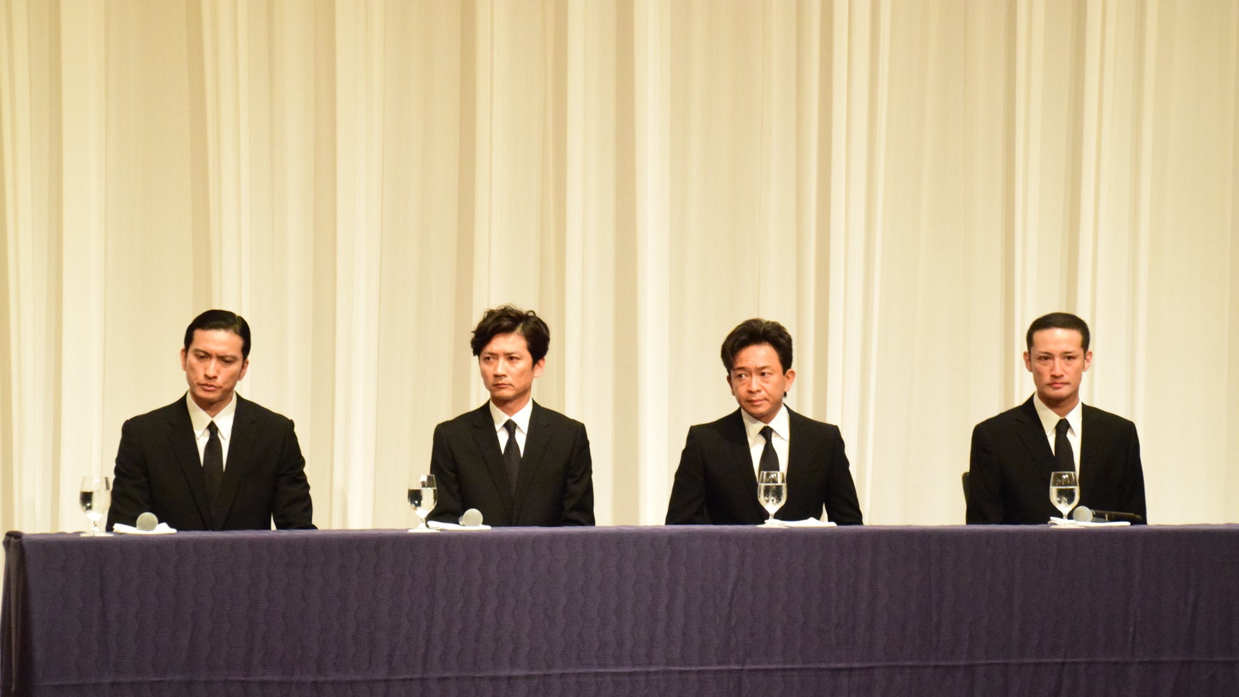 Tokio 山口達也だけがいない記者会見 4人のメンバーの表情は Update ハフポスト Tokio 山口達也だけがいない記者会見 4人のメンバーの表情は Update ハフポスト