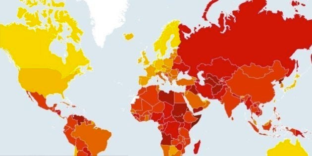 世界の腐敗度ランキング 最悪の国はアフリカとアジアのあの国 日本は ハフポスト