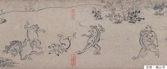 鳥獣戯画 の絵順が違っていたと判明 本当はどういう順番だった 画像 ハフポスト