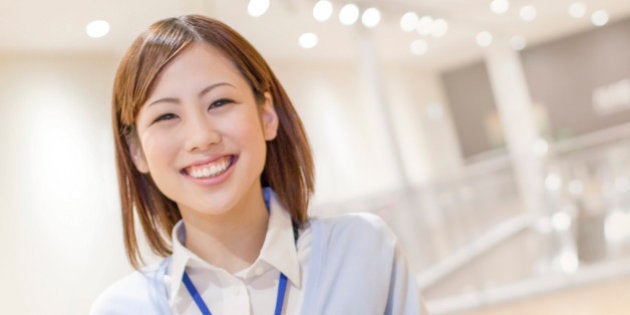 Portrait Of A Smiling Businesswoman At Office