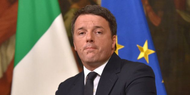 Italy's Prime Minister Matteo Renzi announces his resignation during a press conference at the Palazzo Chigi after the results of the vote for a referendum on constitutional reforms, on December 4, 2016 in Rome. 'My experience of government finishes here,' Renzi told a press conference after the No campaign won what he described as an 'extraordinarily clear' victory in the referendum on which he had staked his future. / AFP / Andreas SOLARO (Photo credit should read ANDREAS SOLARO/AFP/Getty Images)