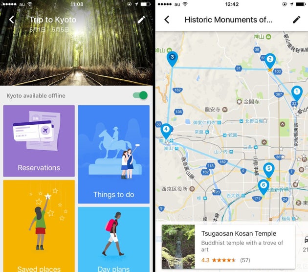 夏休みの旅行計画を Google Trips に任せるのはいかが 観光スポットを無駄なくめぐる旅を ハフポスト