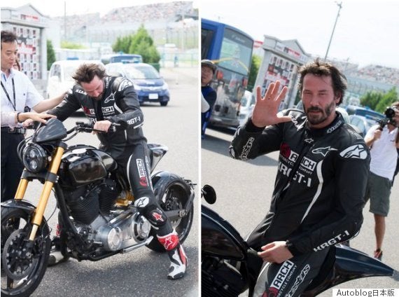 キアヌ リーブス 鈴鹿8時間耐久レースに登場 画像集 ハフポスト キアヌ リーブス 鈴鹿8時間耐久レースに登場 画像集 ハフポスト