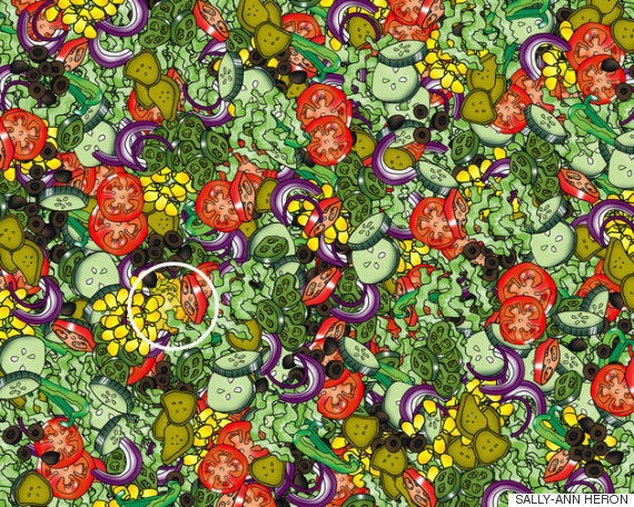 あなたは見つけられる サラダの中から カエサルをさがせ ハフポスト