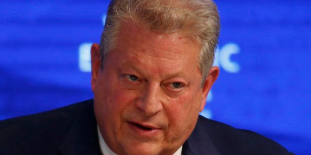 Former U.S. Vice President Al Gore, attends the annual meeting of the World Economic Forum (WEF) in Davos, Switzerland, January 18, 2017. REUTERS/Ruben Sprich