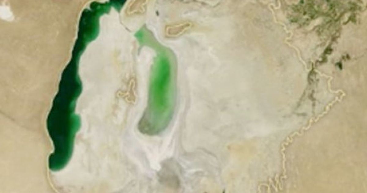 アラル海が消滅する 世界で4番目に大きかった湖が池に タイムラプス動画 ハフポスト