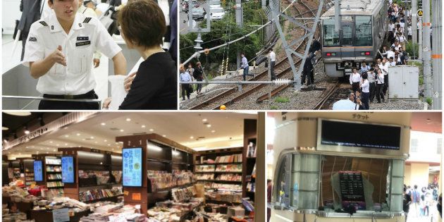 大阪地震 大混乱の駅 途方にくれる乗客 Usjにも被害 いま現地は 写真 ハフポスト