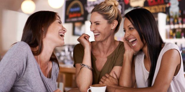 Shot of three friends having fun at a coffee shop togetherhttp://195.154.178.81/DATA/shoots/ic_783597.jpg