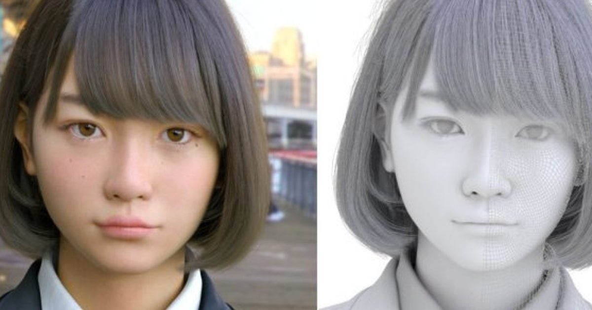 注意 この女子高生は実在しません Cgのクオリティが現実を超えた ハフポスト