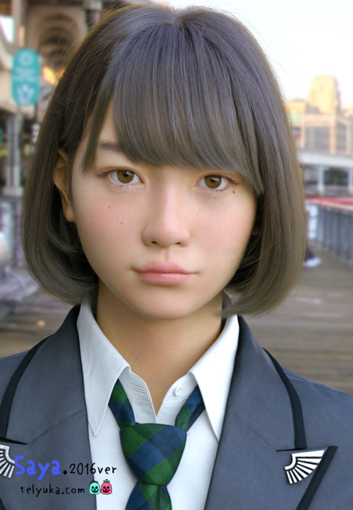 注意】この女子高生は実在しません。CGのクオリティが現実を超えた | ハフポスト NEWS