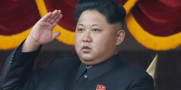 FILE - In this Oct. 10, 2015, file photo, North Korean leader Kim Jong Un salutes at a parade in Pyongyang, North Korea. South Korean and international monitoring agencies reported Friday, Sept. 9, 2016 an earthquake near North Korea's northeastern nuclear test site, a strong indication that Pyongyang had detonated its fifth atomic test explosion. (AP Photo/Wong Maye-E, File)