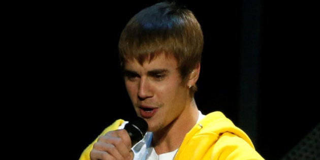 Justin Bieber performs at iHeartRadio Jingle Ball concert at Staples Center in Los Angeles, California U.S., December 2, 2016. REUTERS/Mario Anzuoni