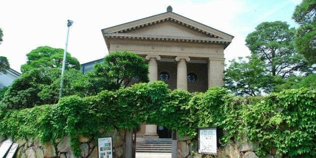 美観地区にある大原美術館=岡山県倉敷市