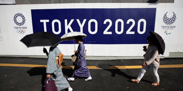 Tokyo2020の看板
