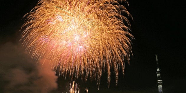 隅田川花火大会 台風12号の影響で7月29日 日 に延期 ハフポスト