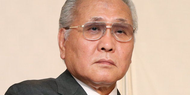 日本ボクシング連盟・山根明会長 撮影日：2015年10月19日