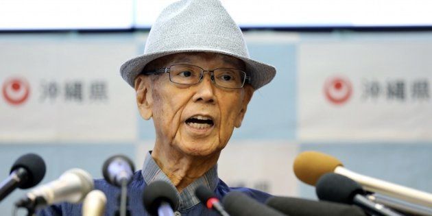 翁長知事が意識混濁に 肝臓にがんが転移 副知事が職務代理 ハフポスト