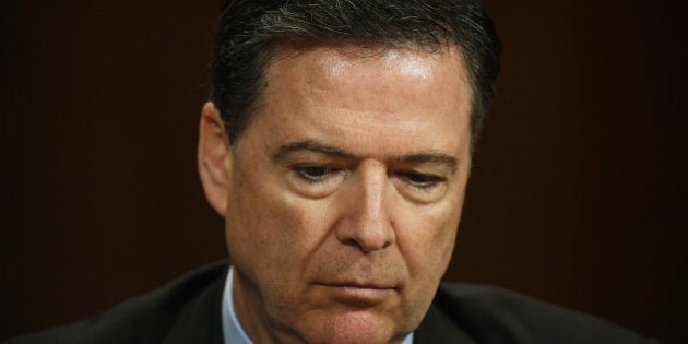 WASHINGTON, DC - May 03: Federal Bureau of Investigation Director James Comey appears before the Senate Judiciary Committee in the Dirksen Senate Office Building on Wednesday May 03, 2017 in Washington, DC. (Photo by Matt McClain/The Washington Post via Getty Images)