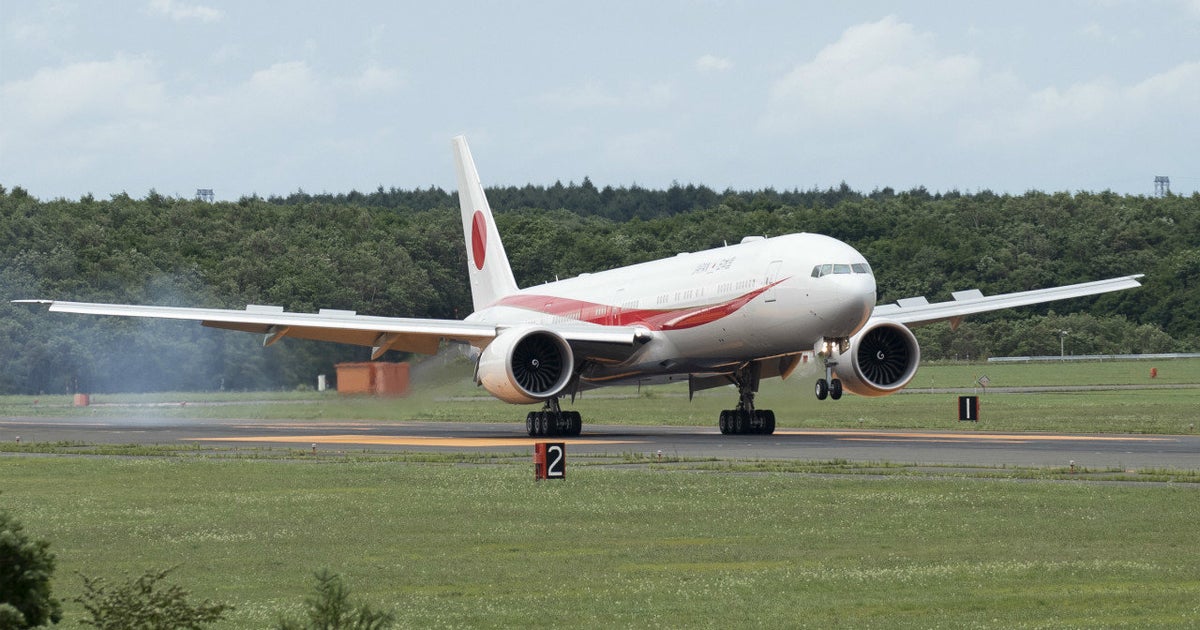 新政府専用機が日本到着。ジャンボジェットから777に