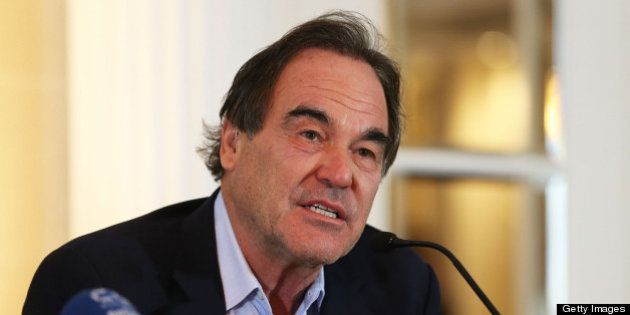ZURICH, SWITZERLAND - SEPTEMBER 20: Oliver Stone attends the press conference for the movie 'Savages' at Baur Au Lac Hotel on September 20, 2012 in Zurich, Switzerland. (Photo by Thomas Niedermueller/Getty Images)